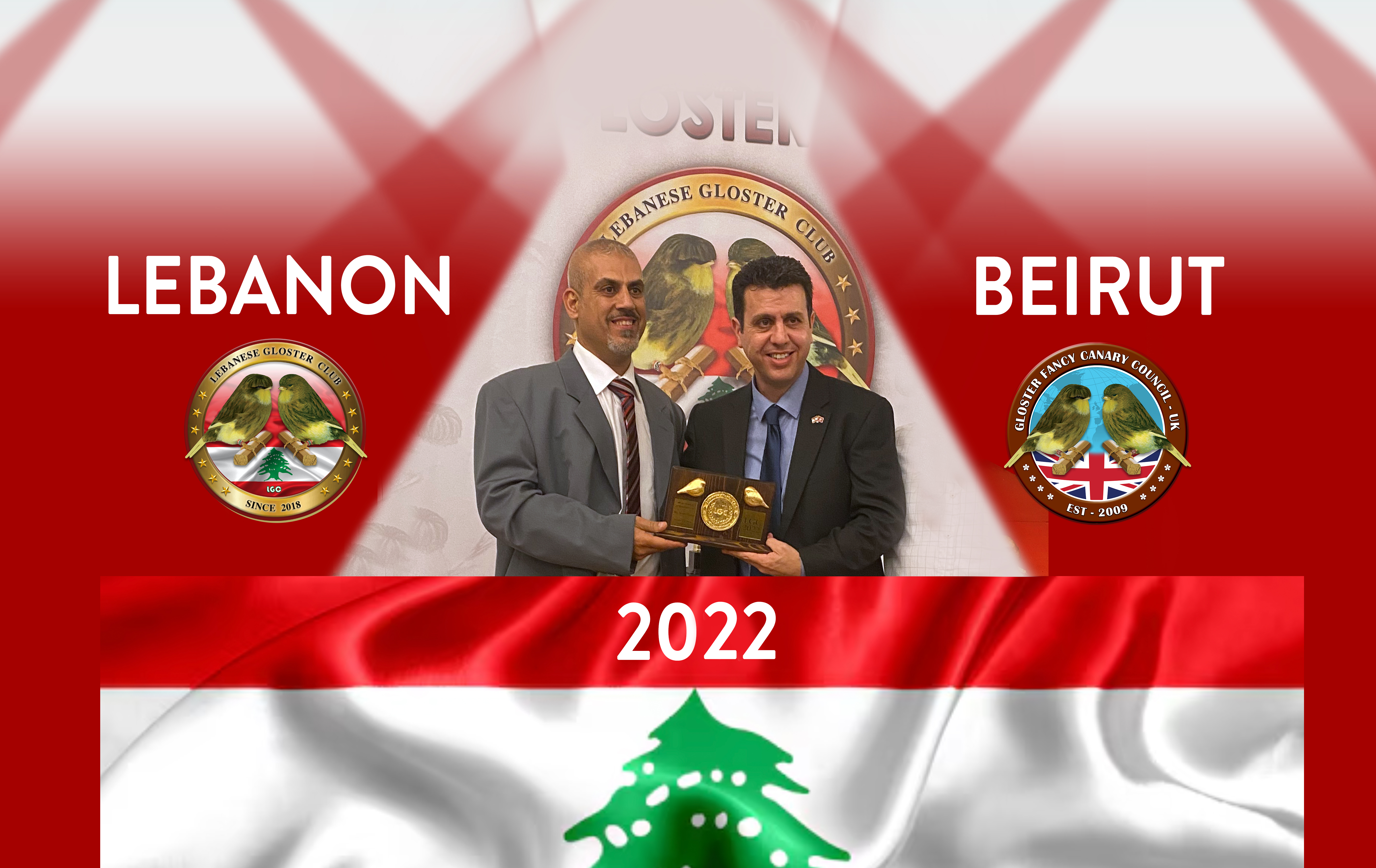 Mario Zahra and Mohammad Alghali in Beirut Lebanon